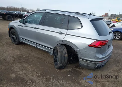 2023 Volkswagen Tiguan 2.0T Se R-Line Black from USA, damaged, VIN 3VV8B7AX8PM003528